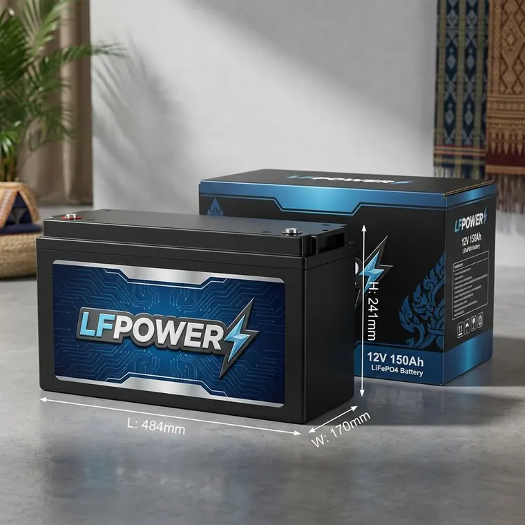 LFPOWER 12V 150Ah battery