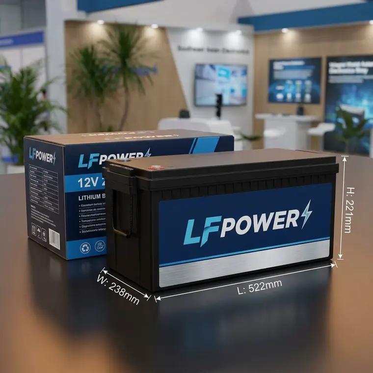 LFPOWER LiFePO4 battery for solar energy storage applications