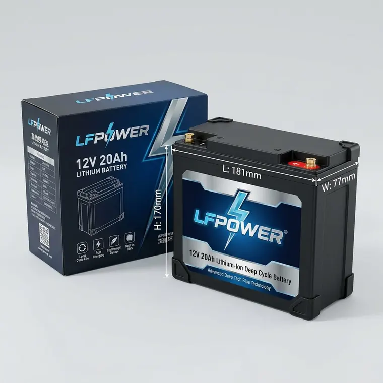 LFPOWER 12V 20Ah battery