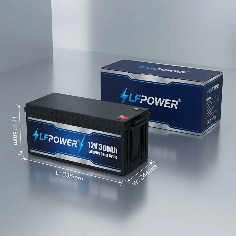 LFPOWER 12V 300Ah battery