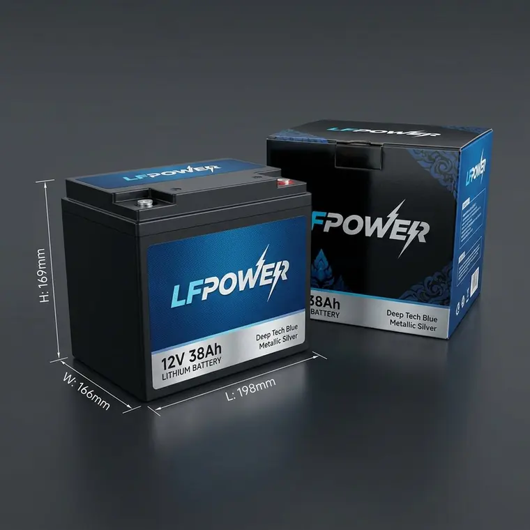LFPOWER 12V 38Ah battery