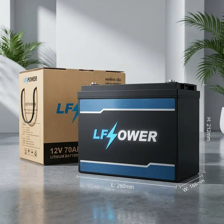 LFPOWER 12V 70Ah battery